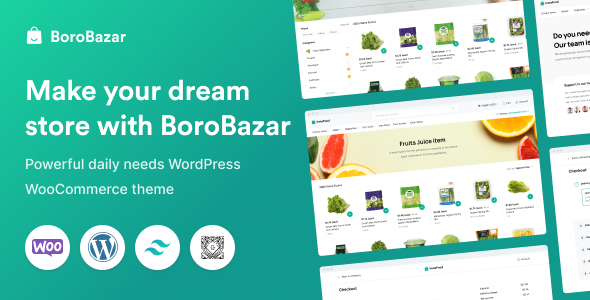 BoroBazar - Grocery Store WooCommerce WordPress theme Logo