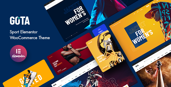 Gota - Sport Elementor WooCommerce Theme Logo